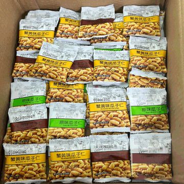 蟹黄味瓜子仁 小包装零食新风尚，官方旗舰店新货包邮来袭